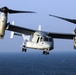 V-22 Osprey aircraft lands
