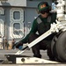 Readying a Super Hornet for launch