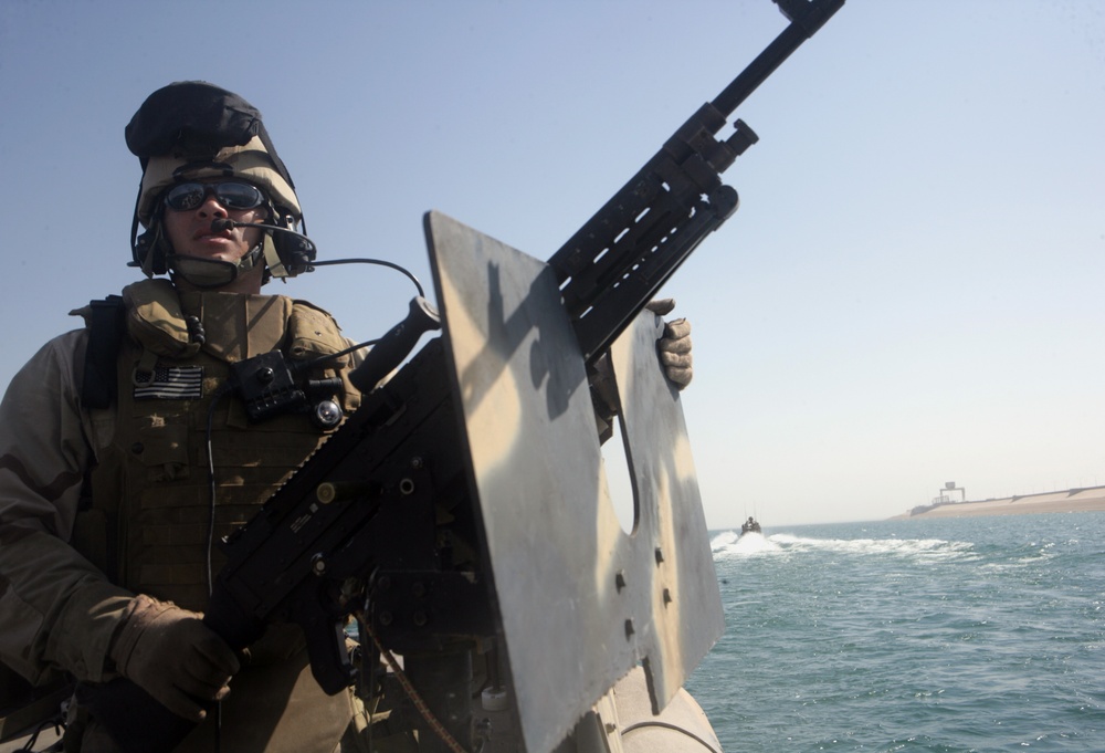 Guns, water and patrol