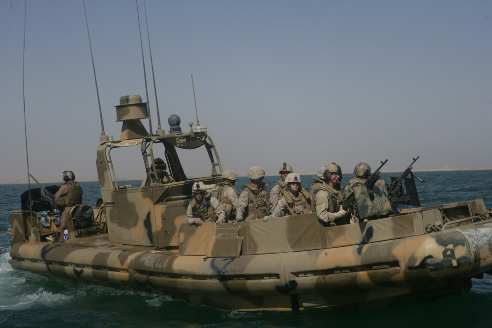 Sailors Patrol Waterways