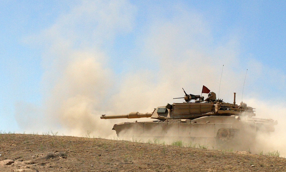 Cavalry scout, tanker training a blast