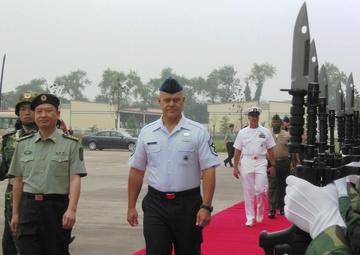 Enlisted Delegation Visits Chinese Counterparts