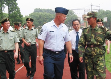 Enlisted Delegation Visits Chinese Counterparts