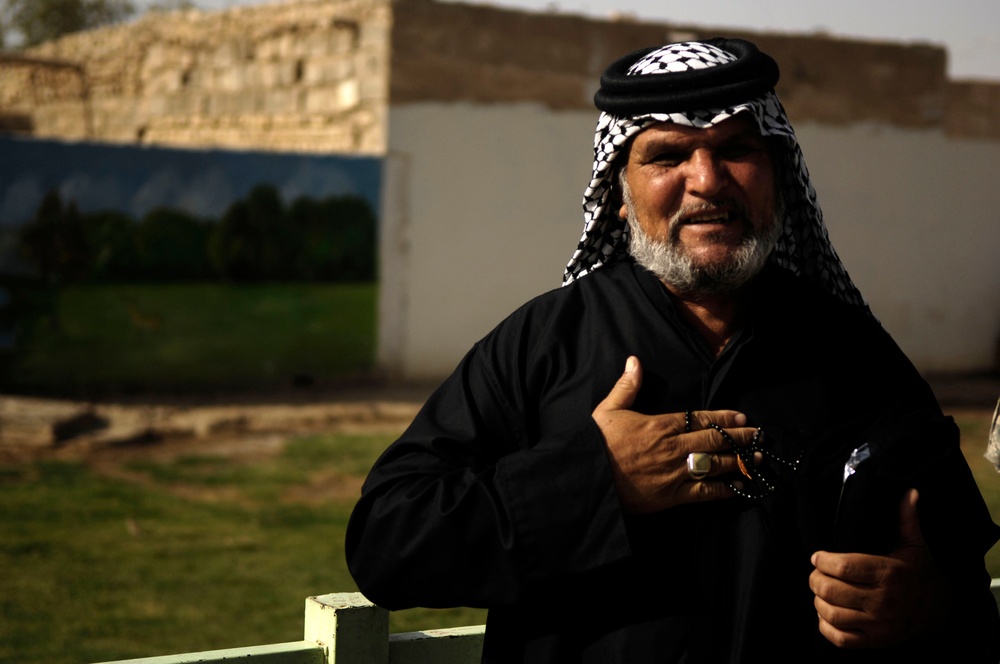 U.S. Soldiers Conduct Foot Patrol in Shula