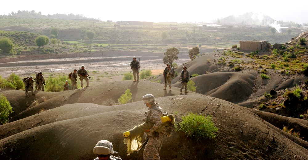 Engineers Survey Afghanistan's High Ground