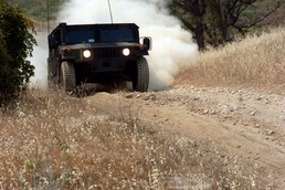 Off-road at Fort Hunter Liggett