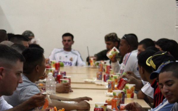 MND-B Soldiers, IA soldiers build friendships through soccer