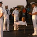 USS Dwight D. Eisenhower burial at sea