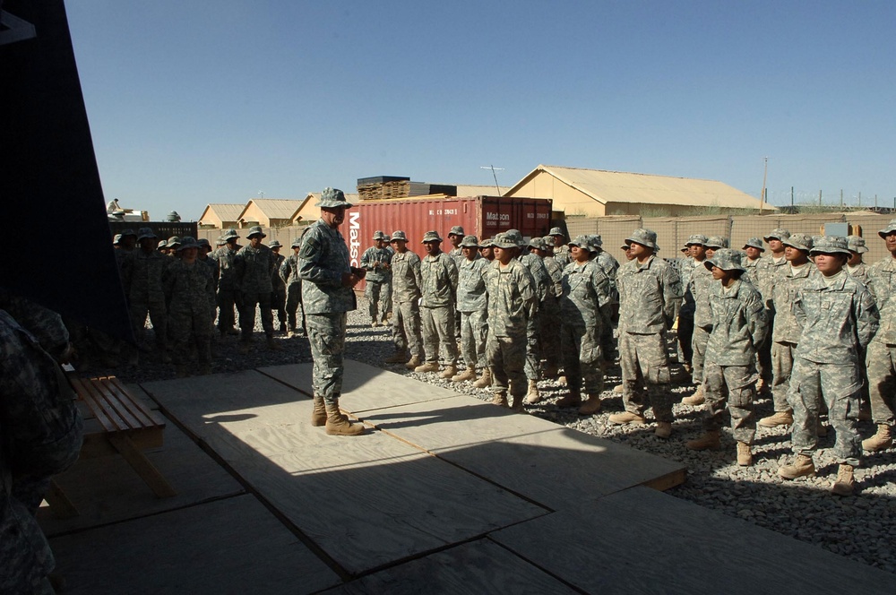 Guam's adjutant general visits his troops in Afghanistan