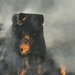 National Guard fights California Wildfire