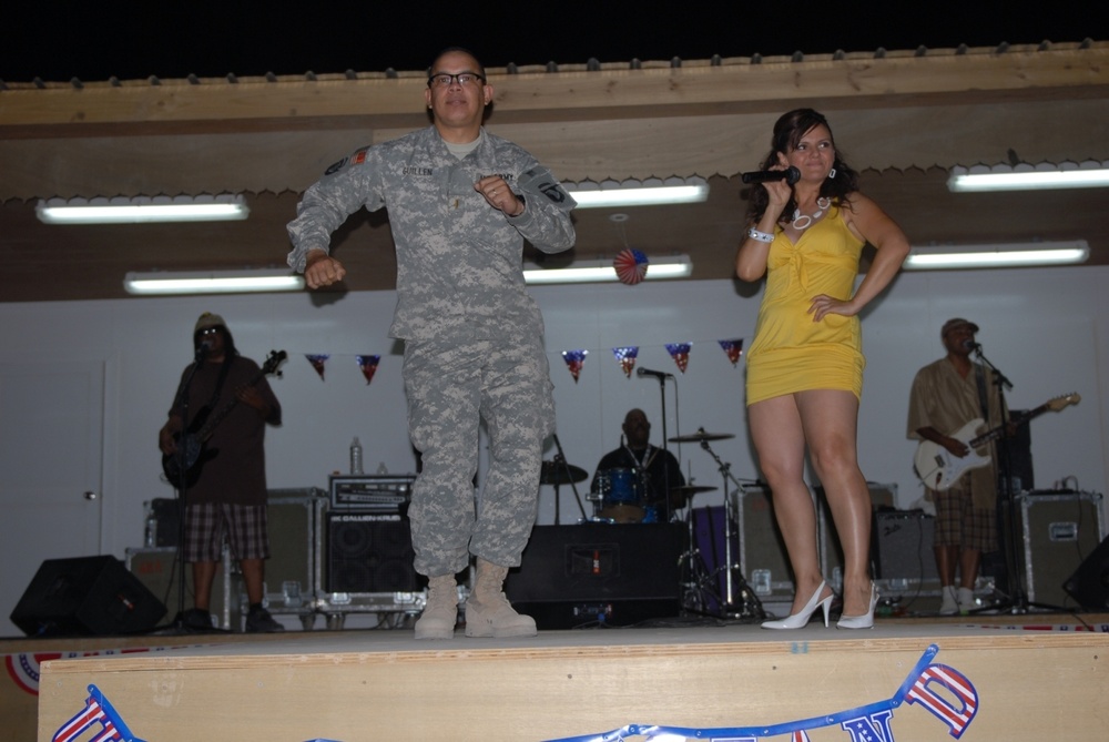 Custom Made Performs at FOB Kalsu