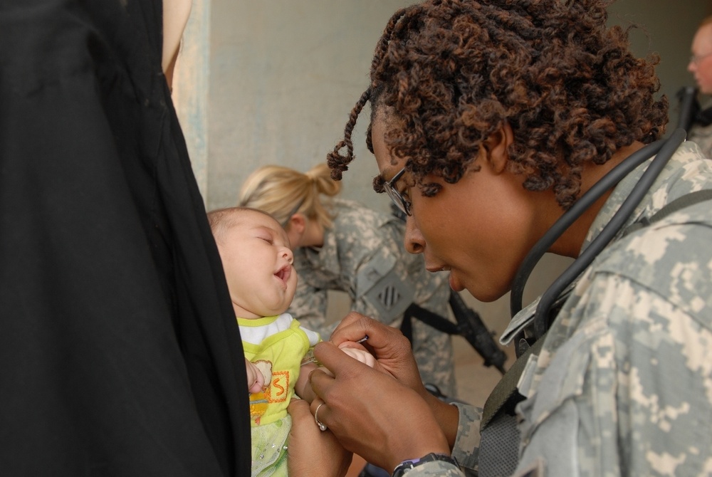 IA, CF provide medical treatment to Juhaysh residents