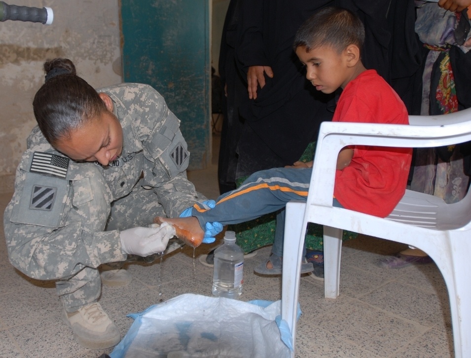IA, CF provide medical treatment to Juhaysh residents