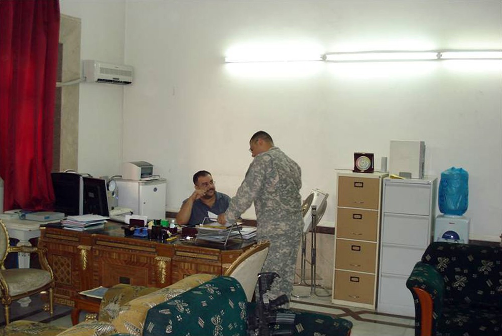 Soldiers promote essential services in Karadah