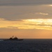 USS Normandy steams in the Atlantic