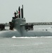 ITS Salvatore Todaro pulls into Naval Station Mayport