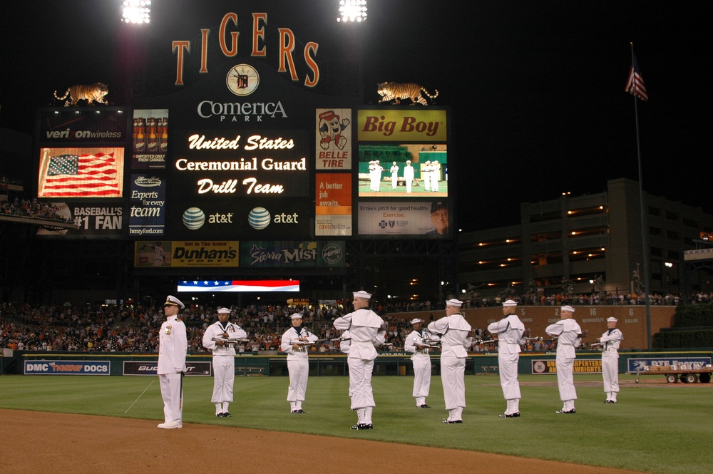 this is a photo of Comerica Park in Detroit Michigan USA. - United