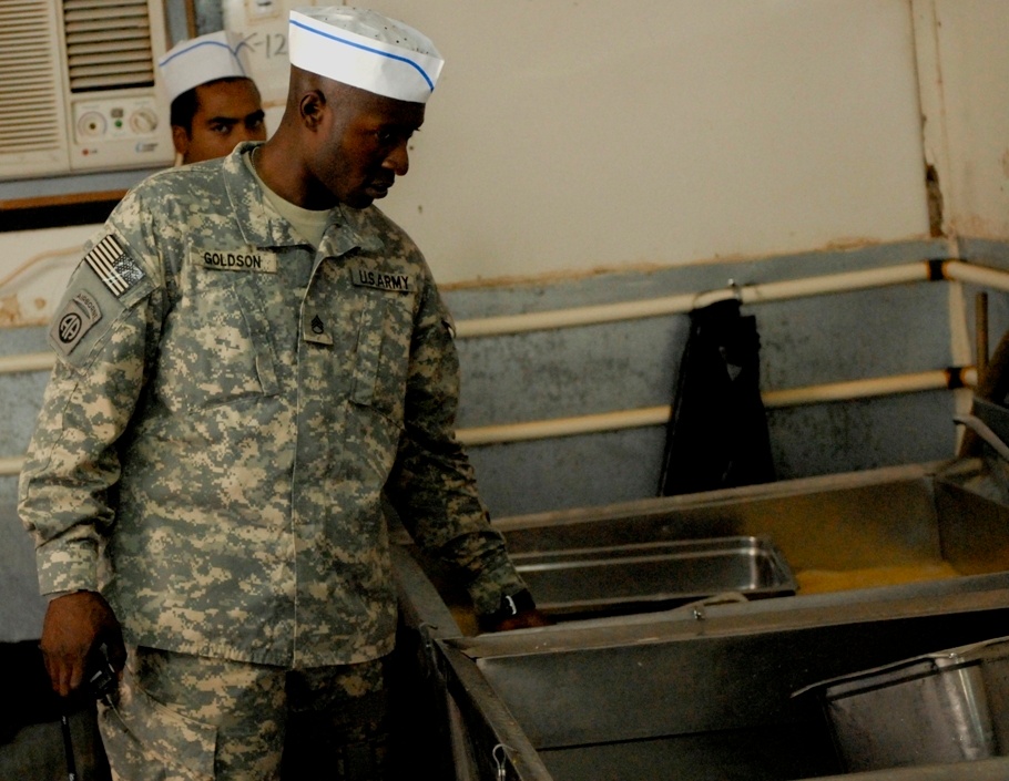 Award-winning Soldier serves FOB Hammer