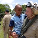 Airlifting patients in Belize