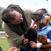 Airlifting patients in Belize