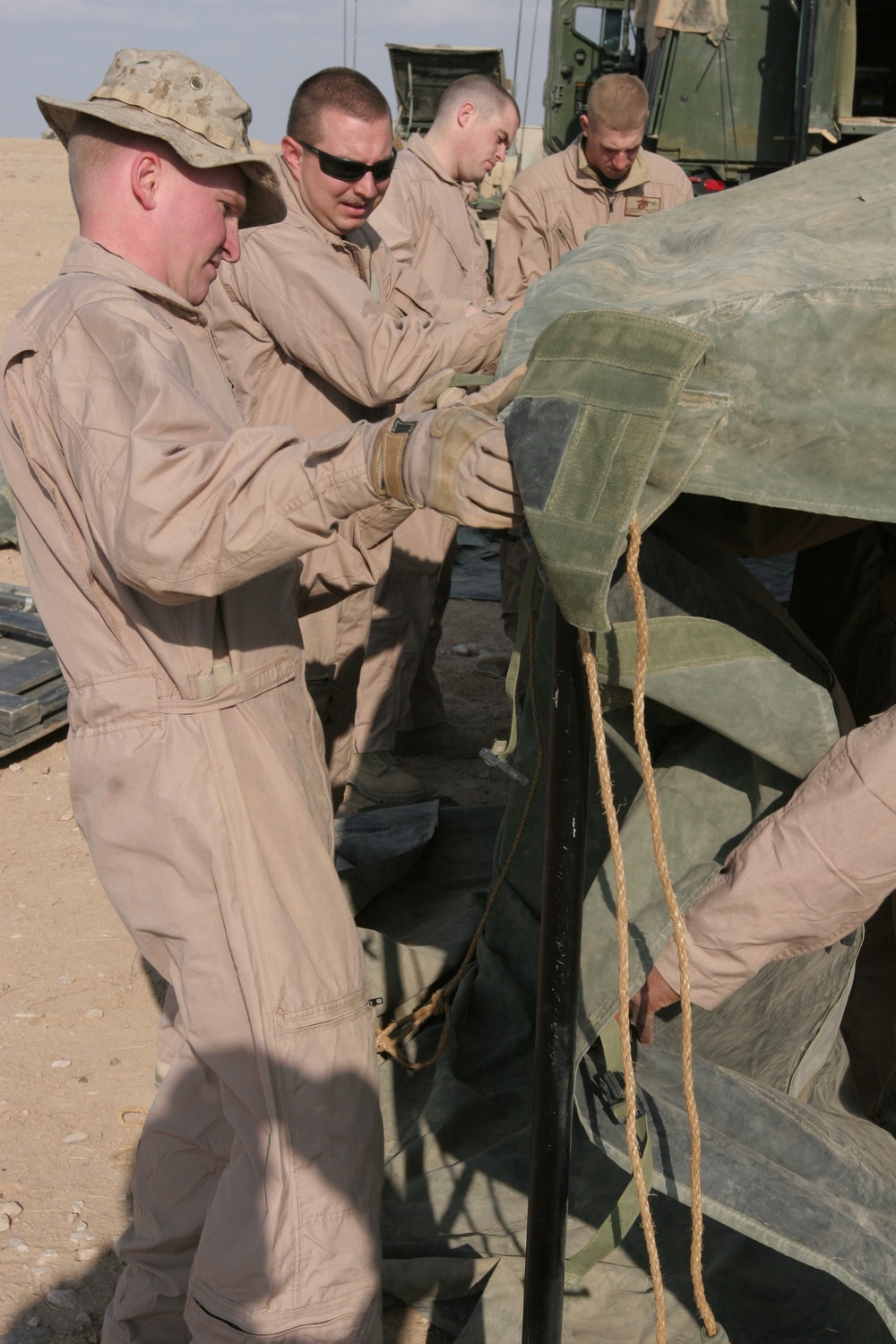 Tactical Command Post in Al Anbar