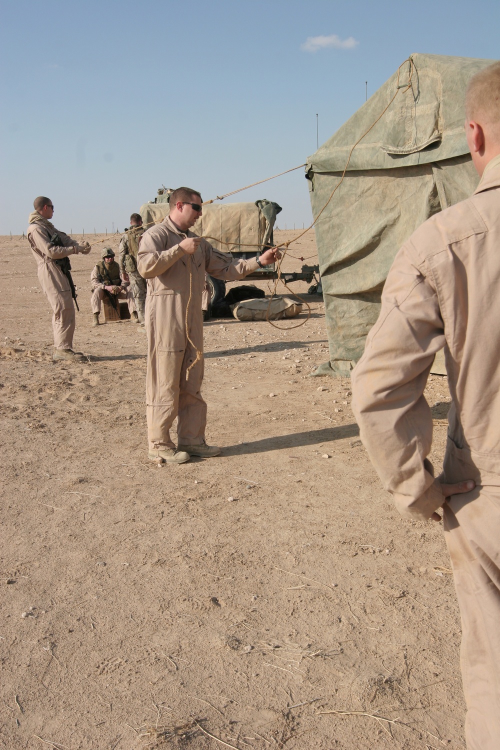 Tactical Command Post in Al Anbar