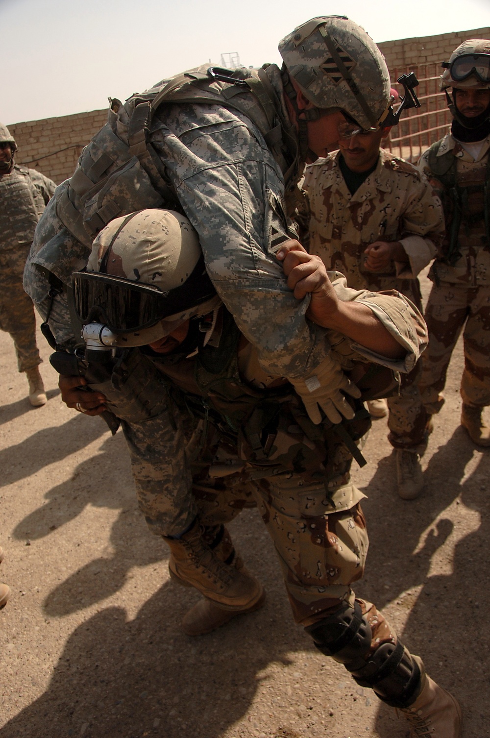 MiTT Training with Iraqi Army