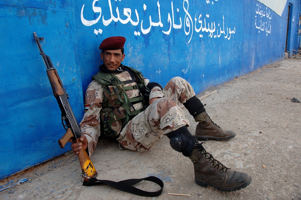 MiTT Training with Iraqi Army