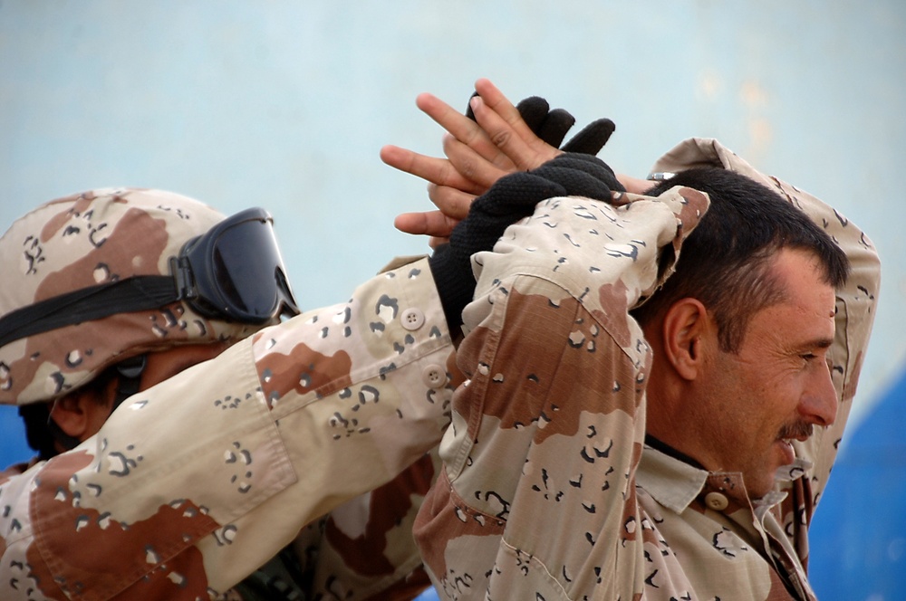 MiTT Training with Iraqi Army