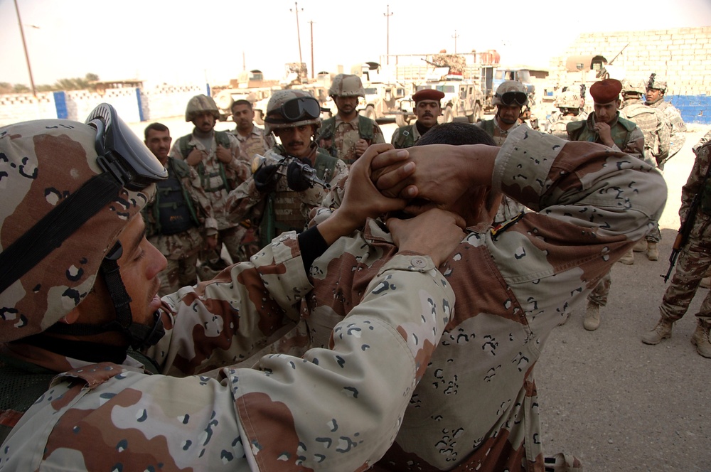 MiTT Training with Iraqi Army