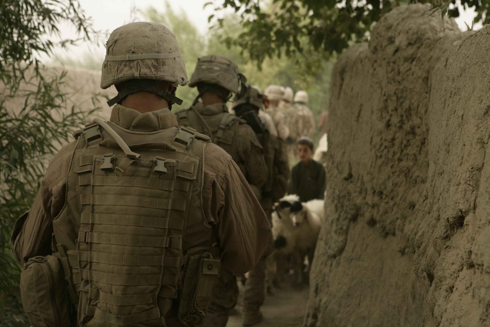 Marines Operate in Helmand Province