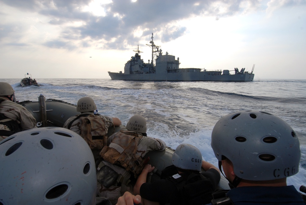 Go time for boarding scenario training exercise