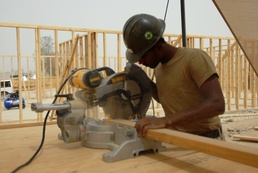 Seabees building up FOB Delta