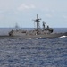 USS Underwood - replenishment at sea