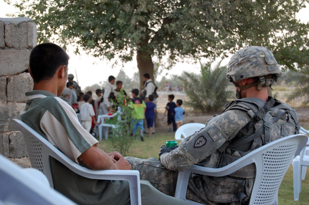 Soldiers Experience Through Children's Eyes