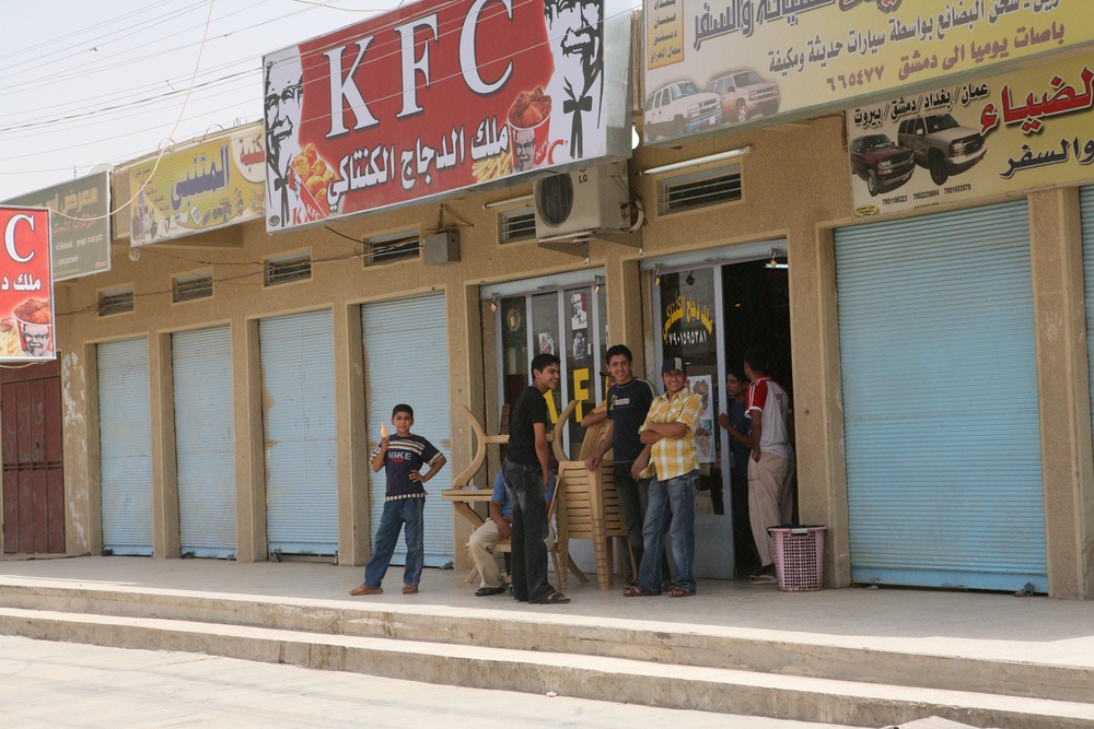 Kentucky Fried Chicken sizzles in Fallujah
