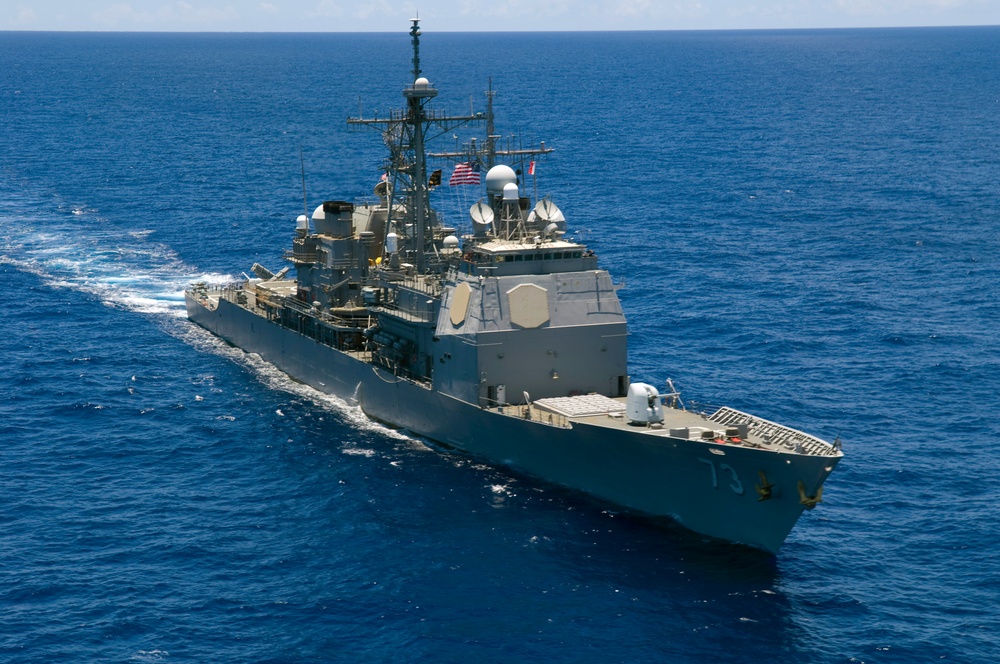 RIMPAC cruising off the coast of Hawaii