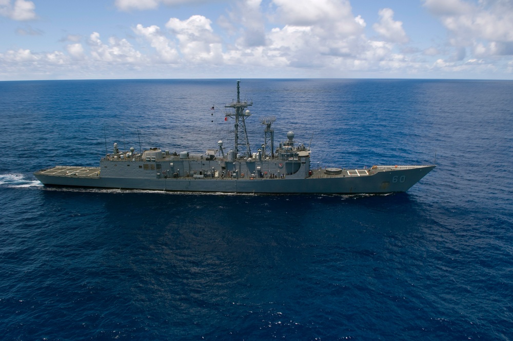 RIMPAC cruising off the coast of Hawaii