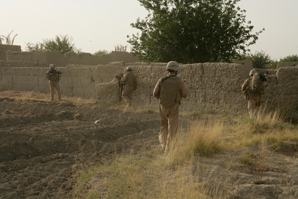 Marines Operate in Helmand Province