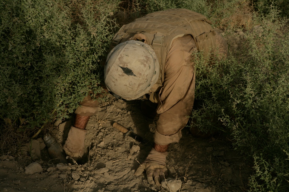 Marines Operate in Helmand Province