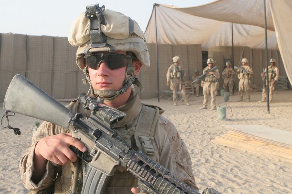 Marines Operate in Helmand Province