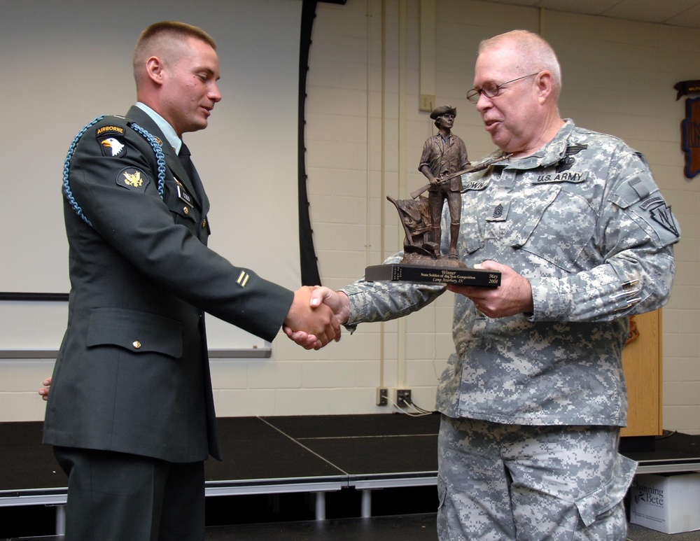 Soldier Represents State in National Competition