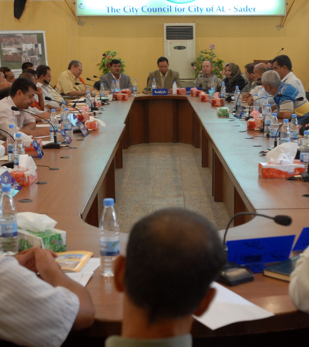 DAC meeting sets priorities for Sadr City reconstruction