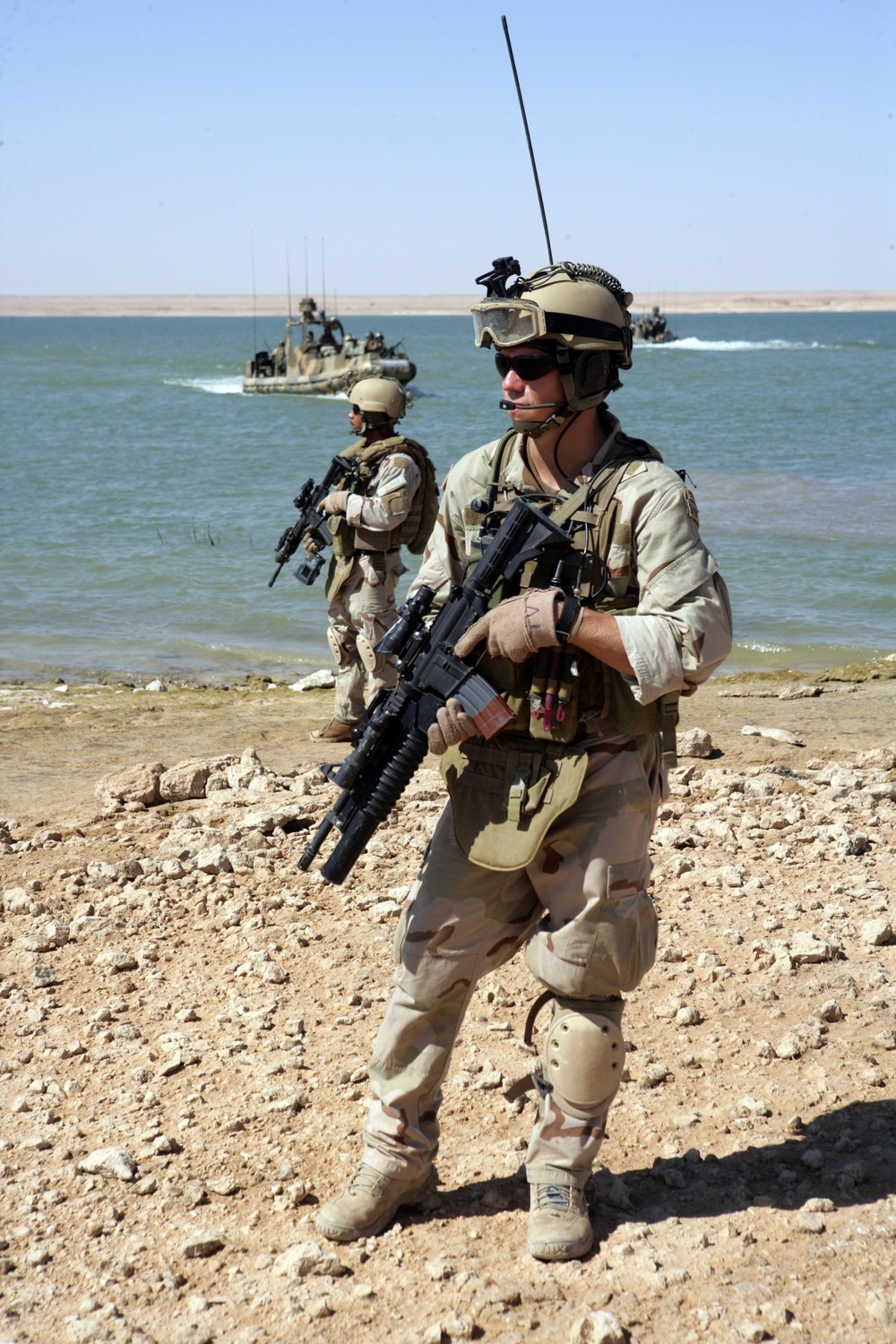 Waterborne operations in Anbar province