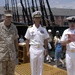 Ceremony Aboard Historic Ship