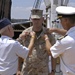 Ceremony Aboard Historic Ship