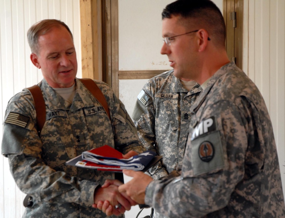 Ohio National Guard Adjutant General visits Buckeye troops in Iraq