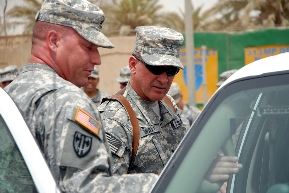 Ohio National Guard Adjutant General visits Buckeye troops in Iraq