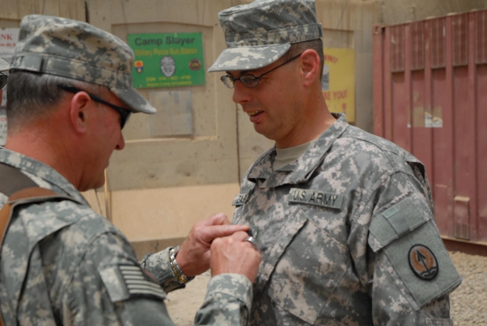 Ohio National Guard Adjutant General visits Buckeye troops in Iraq