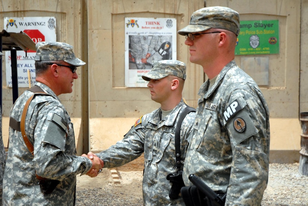 Ohio National Guard Adjutant General visits Buckeye troops in Iraq